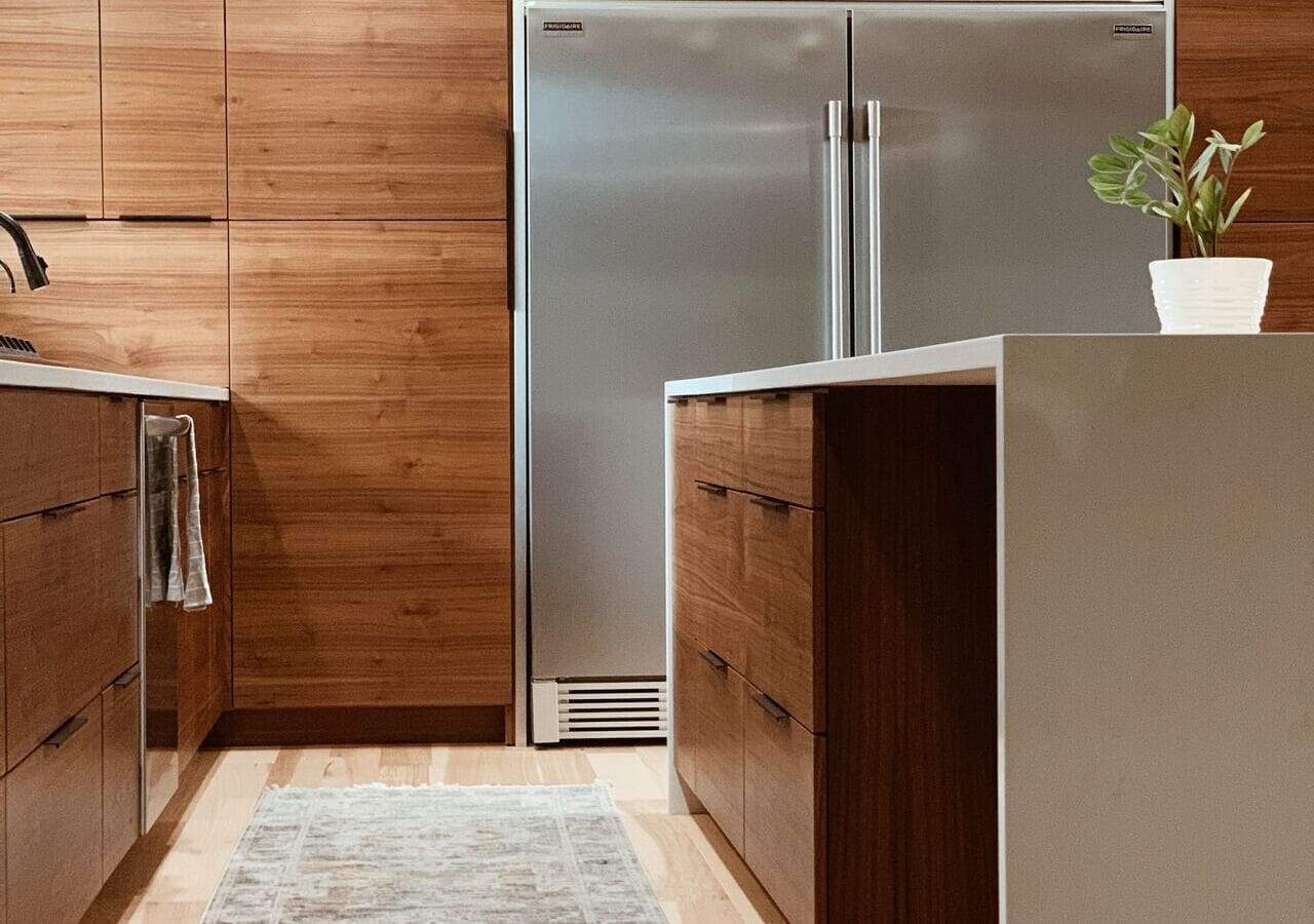 木製ラック・ウッドラック Landscape Products Cabinet Low Walnut Landscape Products Cabinet Low Walnut